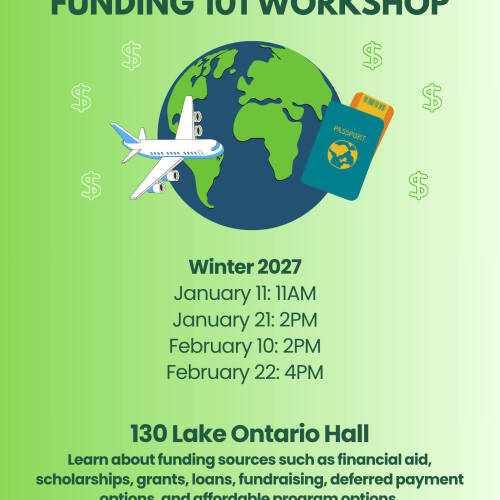 Study Abroad Funding 101 Workshop